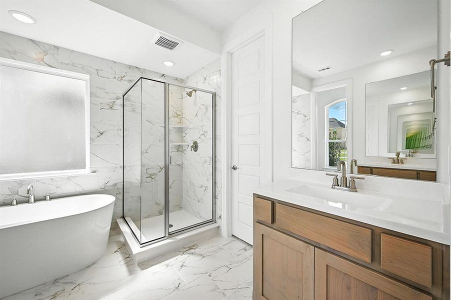 Furnished interior view inside a new home in Pecan Square: 40ft. lots, Northlake (Image 9). Furnished interior view inside a new home in Pecan Square: 40ft. lots, Northlake (Image 9).