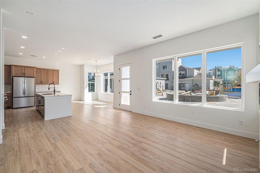 Spacious, unfurnished interior of a new home in Prelude at TAVA Waters, Denver (Image 15).
