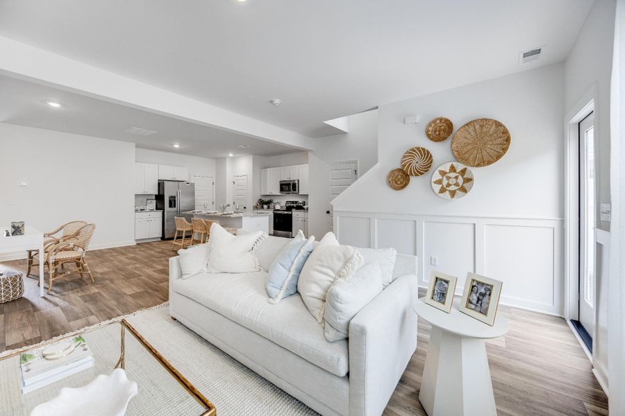 Furnished interior view inside a new home in Dawson Pointe, Summerville (Image 5).