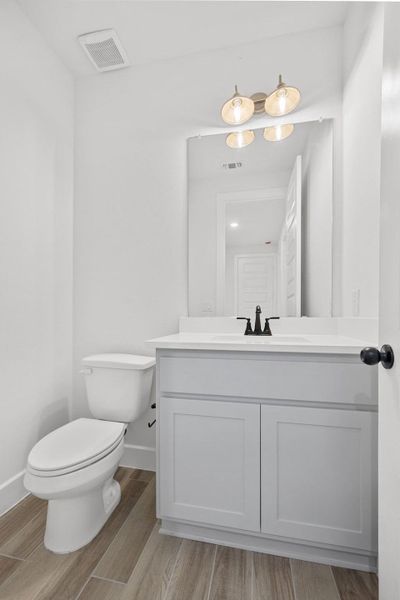 Furnished interior view inside a new home in The Colony, Bastrop (Image 5).