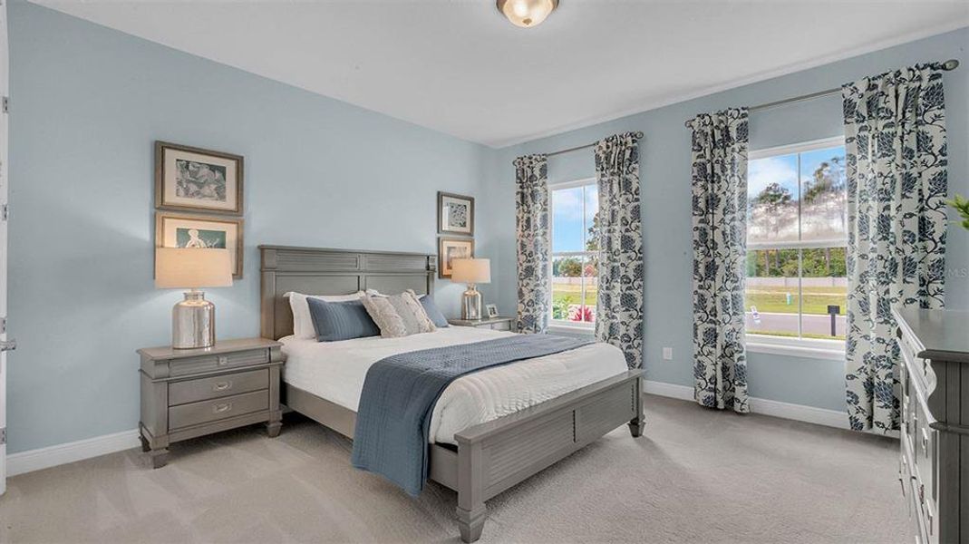 Furnished interior view inside a new home in Buena Lago, St. Cloud (Image 21).