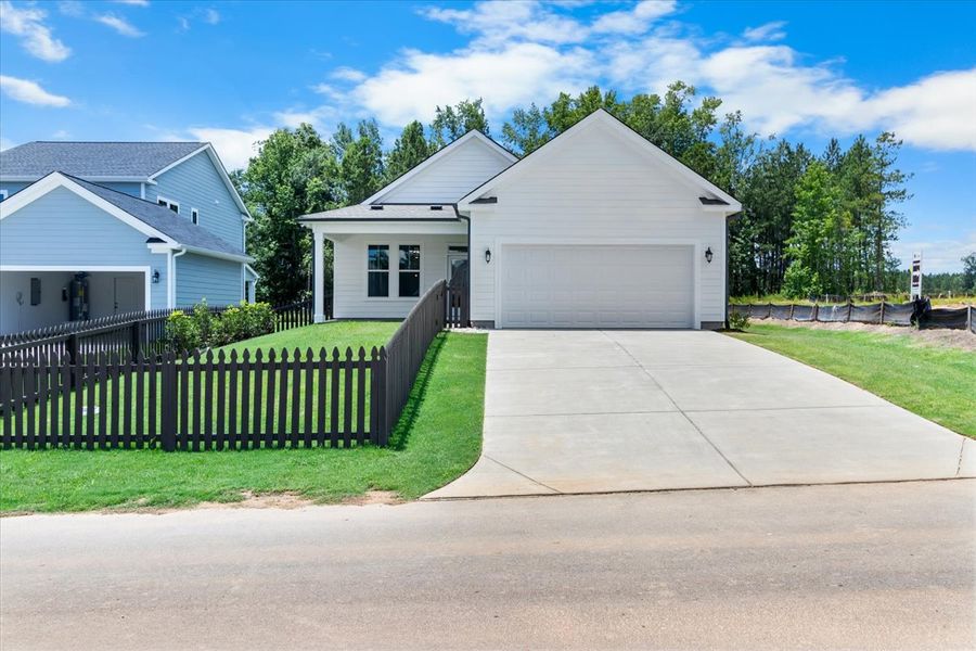 Front exterior of a new home in Tillery Park, Grovetown, GA, highlighting curb appeal (Image 24).