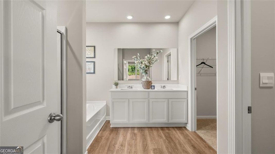 Furnished interior view inside a new home in Twin Lakes, Hoschton (Image 7). Furnished interior view inside a new home in Twin Lakes, Hoschton (Image 7).