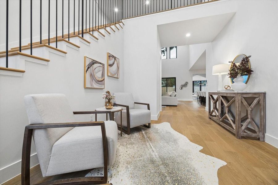 Furnished interior view inside a new home in , Houston (Image 6).