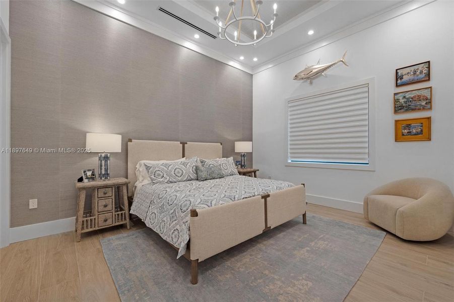 Furnished interior view inside a new home in , Key Largo (Image 27).