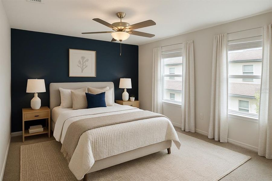 Furnished interior view inside a new home in , New Port Richey (Image 6).