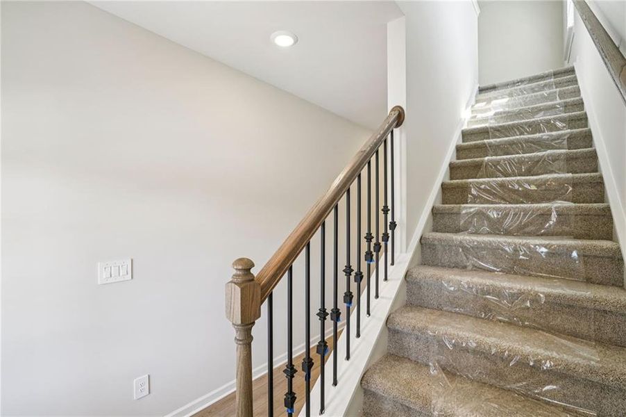 Spacious, unfurnished interior of a new home in Hawthorne Station, College Park (Image 31). Spacious, unfurnished interior of a new home in Hawthorne Station, College Park (Image 31).
