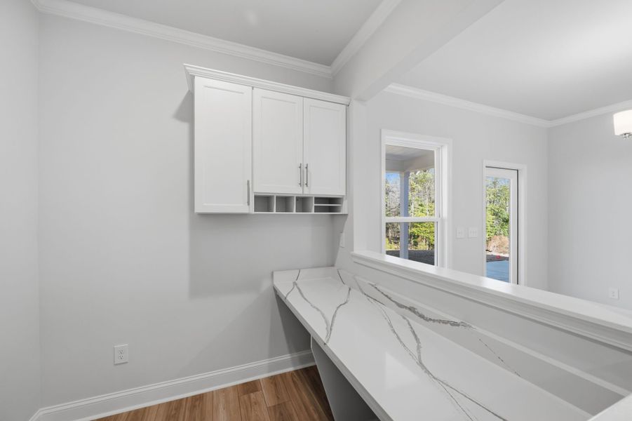 Furnished interior view inside a new home in Carriage Estates, Lexington (Image 10).