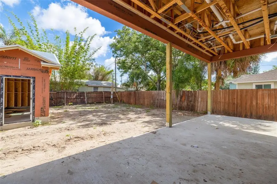 In-progress construction of a new home in , St. Petersburg, FL (Image 3).