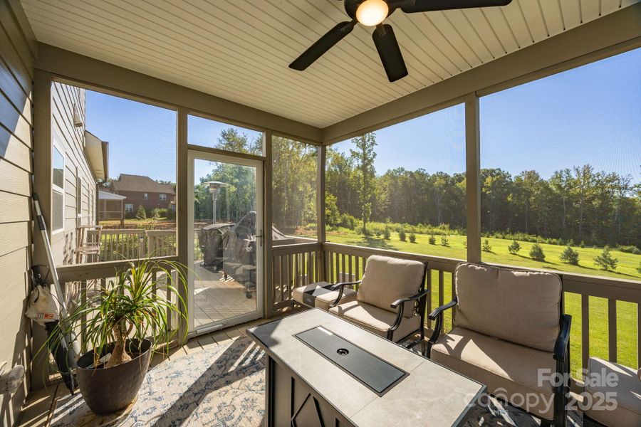 Furnished interior view inside a new home in , Mocksville (Image 9).
