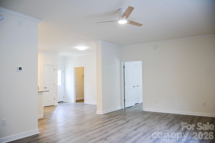 Spacious, unfurnished interior of a new home in , Hendersonville (Image 8).