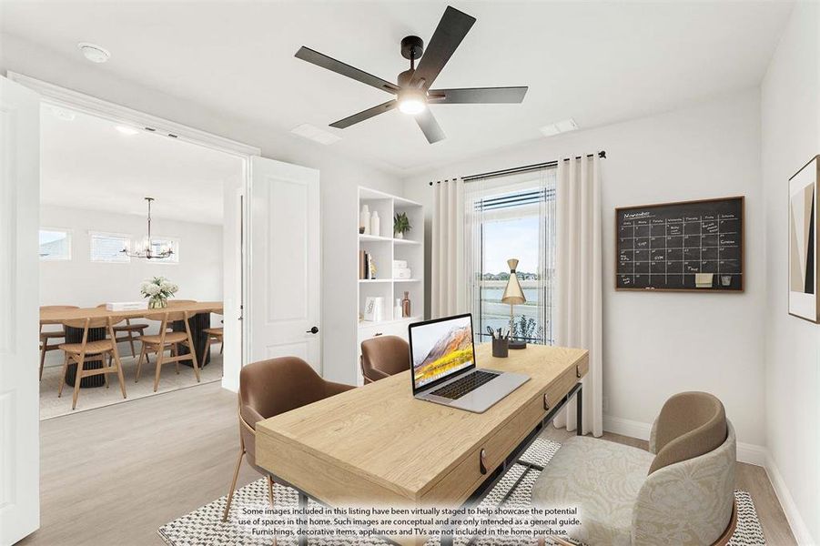 Furnished interior view inside a new home in Somerset Classic 70s & 80s, Mansfield (Image 12).