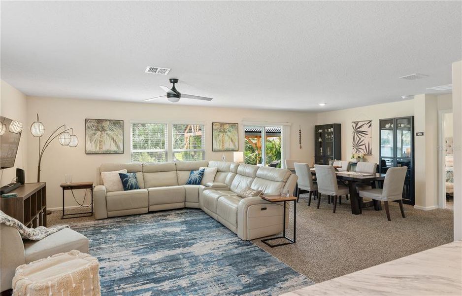 Furnished interior view inside a new home in Palm Coast Homesites, Palm Coast (Image 9).