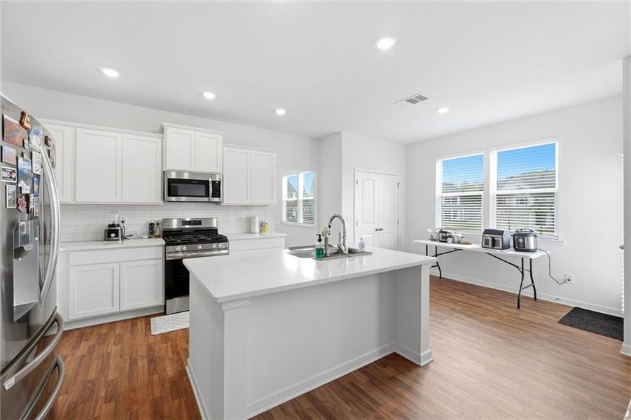 Furnished interior view inside a new home in , Canton (Image 12).