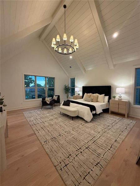 Furnished interior view inside a new home in , Atlanta (Image 6).