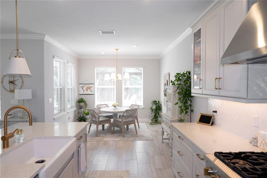 Furnished interior view inside a new home in , Sarasota (Image 37).