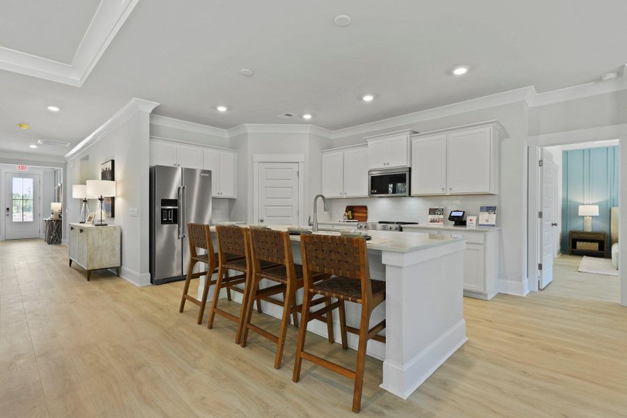 Furnished interior view inside a new home in Berkeley Bay, Ridgeville (Image 10).