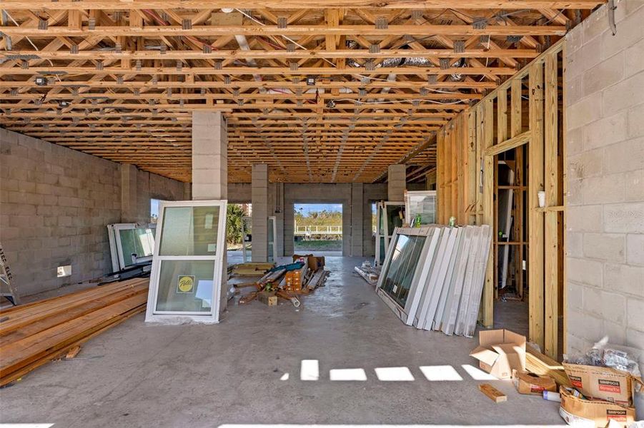 In-progress construction of a new home in , New Port Richey, FL (Image 18).