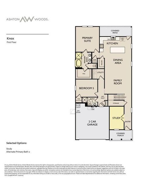 2D floor plan layout of this home in Covered Bridge, Hutto, TX (Image 2).