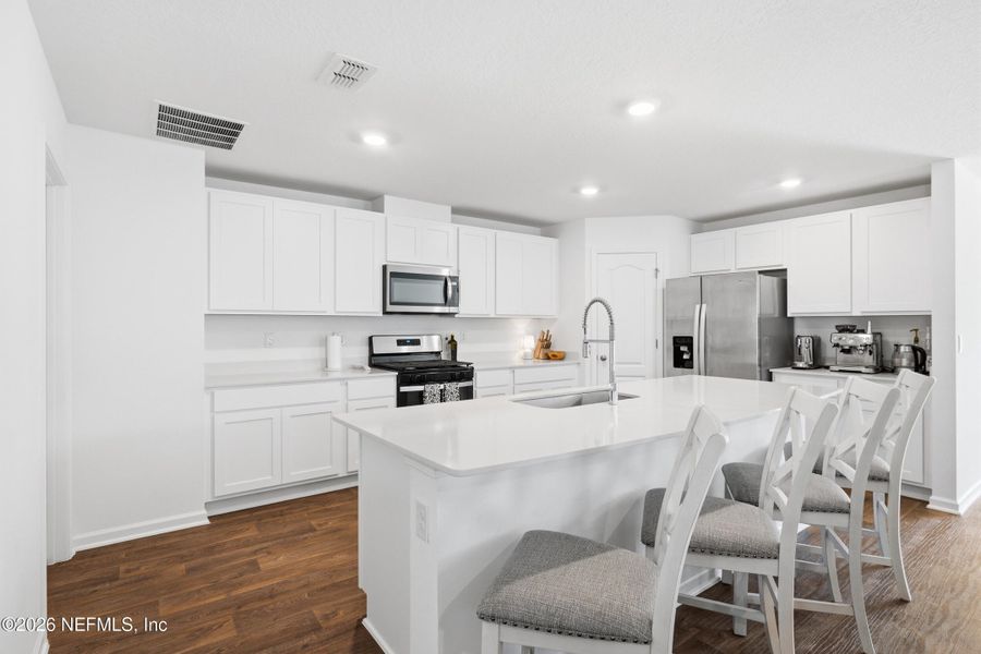 Furnished interior view inside a new home in , St. Augustine (Image 6).