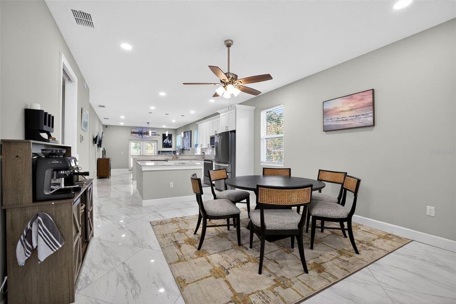 Furnished interior view inside a new home in , St. Petersburg (Image 9).