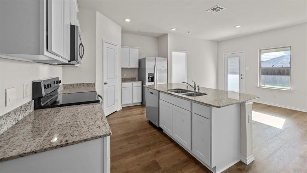 Furnished interior view inside a new home in Cartwright Ranch, Crandall (Image 13). Furnished interior view inside a new home in Cartwright Ranch, Crandall (Image 13).