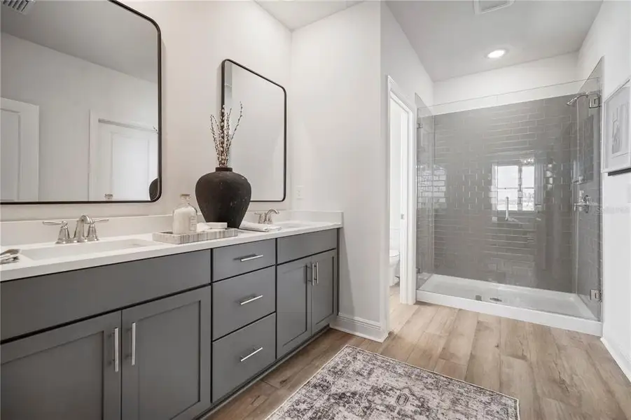 Furnished interior view inside a new home in North River Ranch - Crescent Creek, Parrish (Image 4).