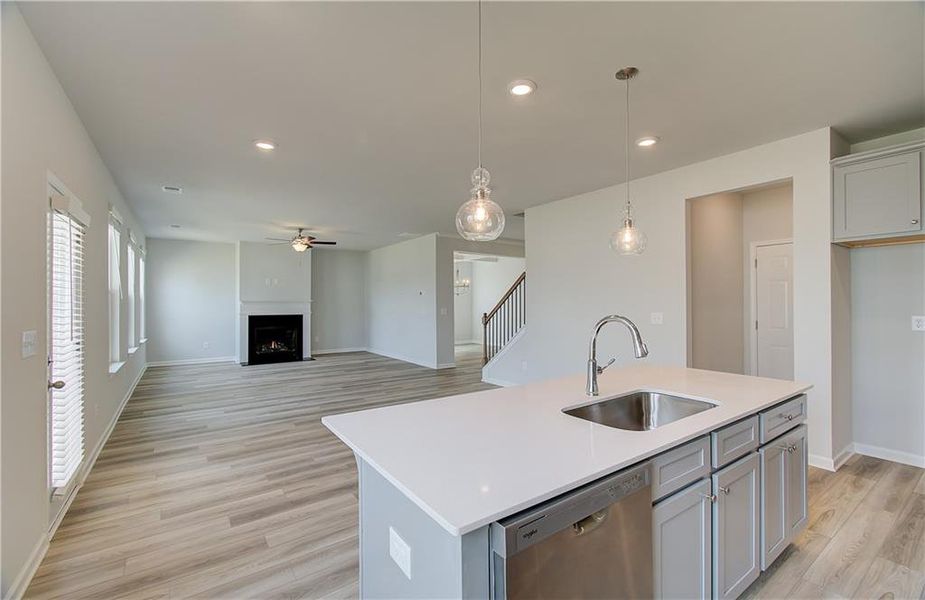 Furnished interior view inside a new home in Cooper Park, McDonough (Image 11).