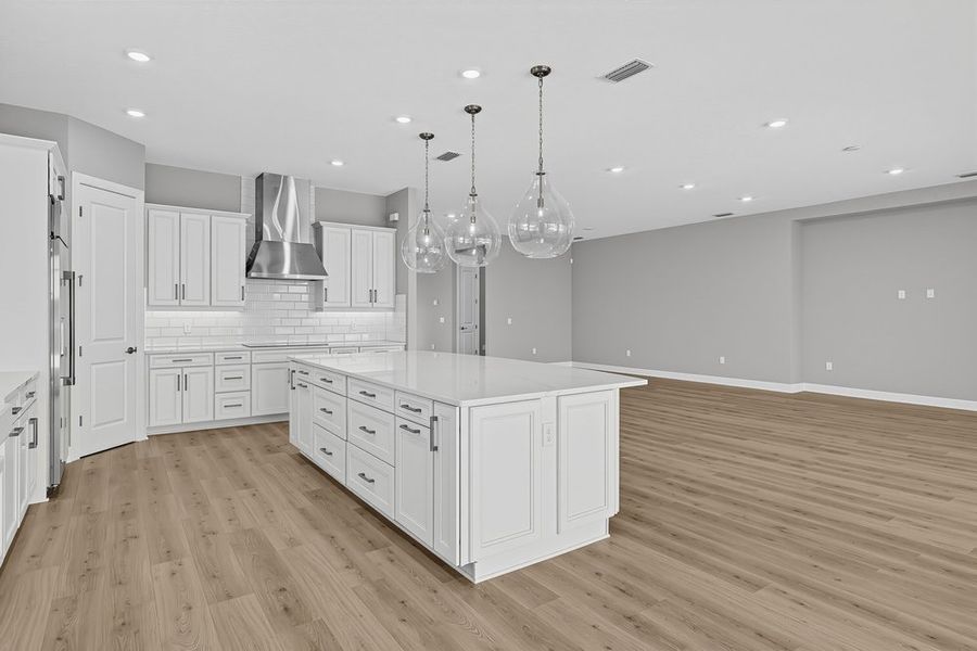 Furnished interior view inside a new home in Westview Community Group Page, Kissimmee (Image 11).
