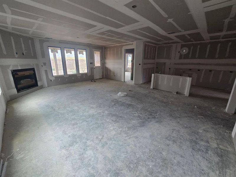 In-progress construction of a new home in Morningstar, Aledo, TX (Image 15).