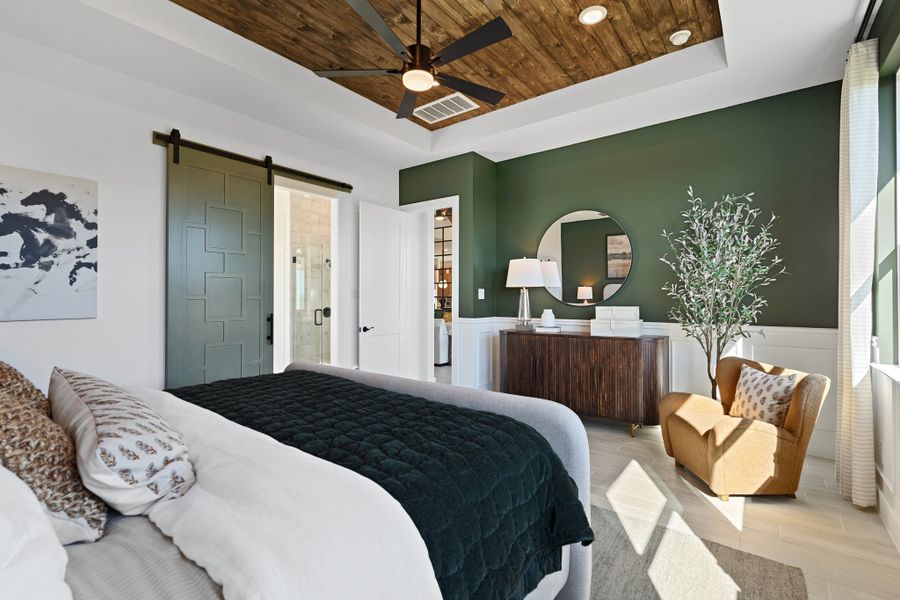 Furnished interior view inside a new home in Riceland, Mont Belvieu (Image 35).