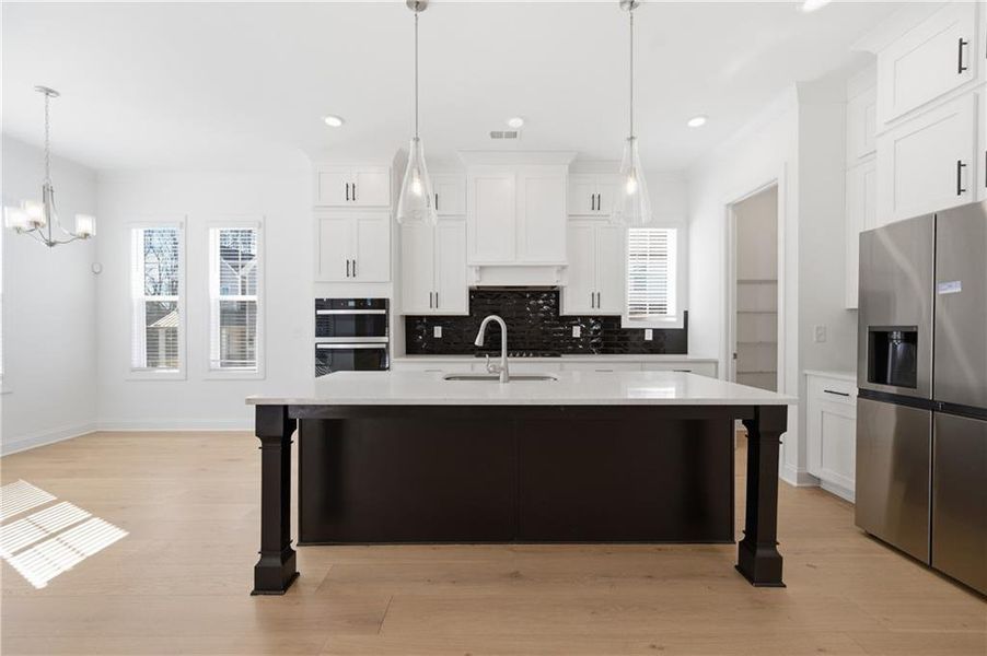 Furnished interior view inside a new home in Promenade Ridge, Marietta (Image 5).