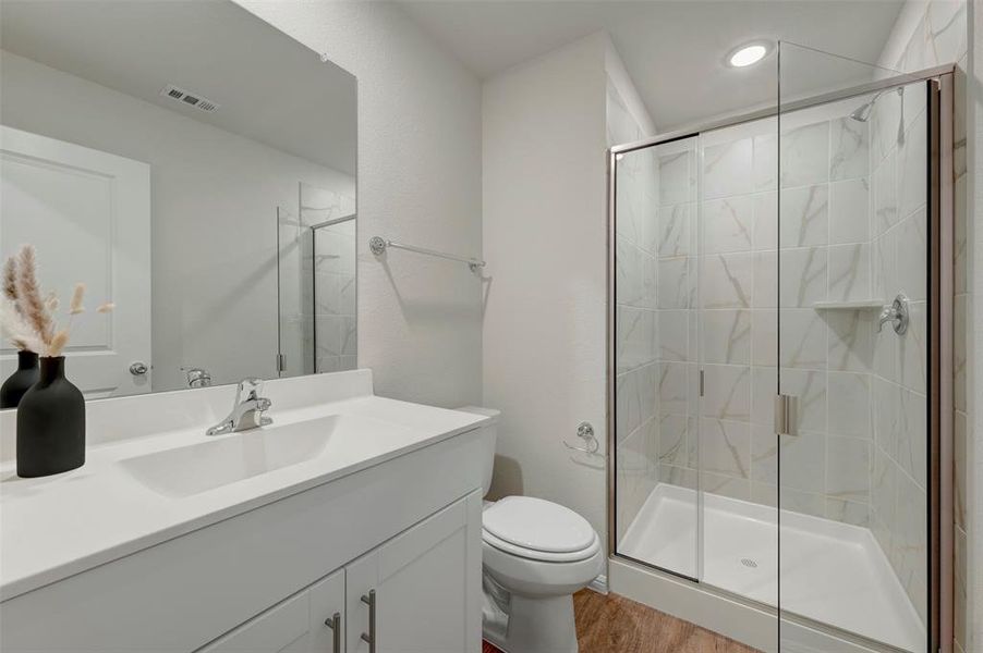 Furnished interior view inside a new home in Sanderos, Fort Worth (Image 5).