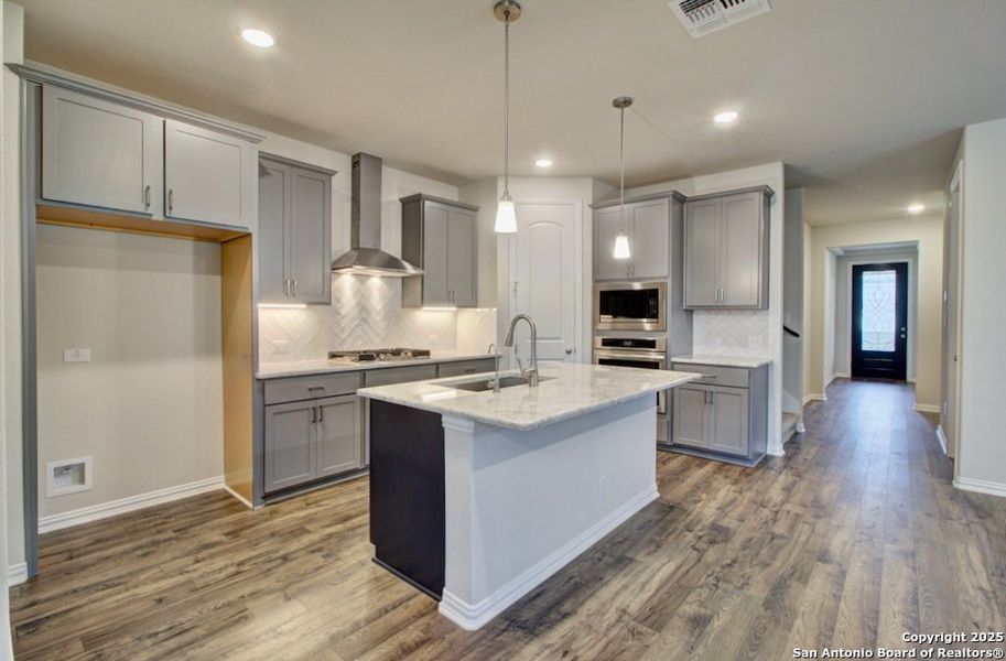 Furnished interior view inside a new home in Meyer Ranch - Enclave, New Braunfels (Image 5).