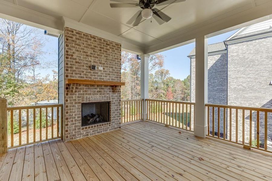 Exterior details and patio area of a home in , Buford (Image 25). Exterior details and patio area of a home in , Buford (Image 25).