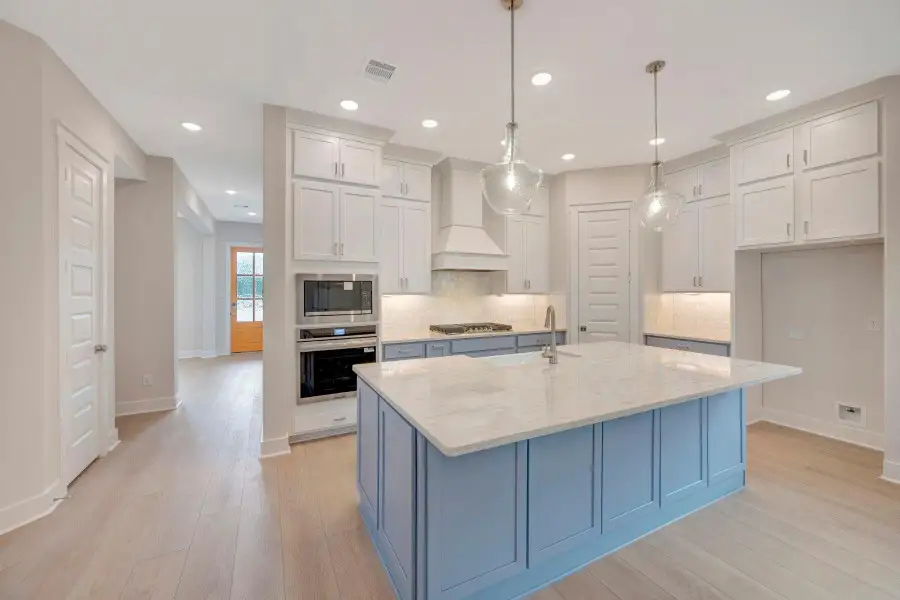 Furnished interior view inside a new home in Two Step Farm - Landmark Row Collection, Montgomery (Image 8).