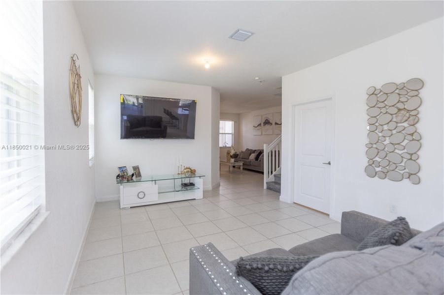 Furnished interior view inside a new home in , Miami (Image 6).