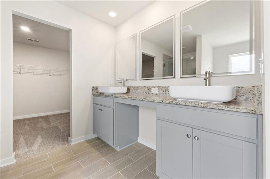 Furnished interior view inside a new home in Fern Dale, Fairburn (Image 6).