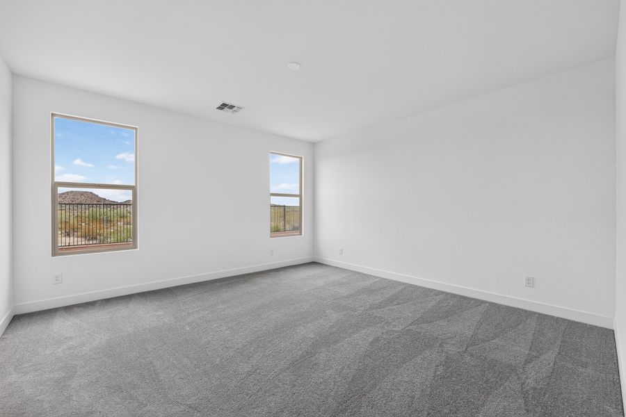 Spacious, unfurnished interior of a new home in Ladera Trails, Queen Creek (Image 17). Spacious, unfurnished interior of a new home in Ladera Trails, Queen Creek (Image 17).