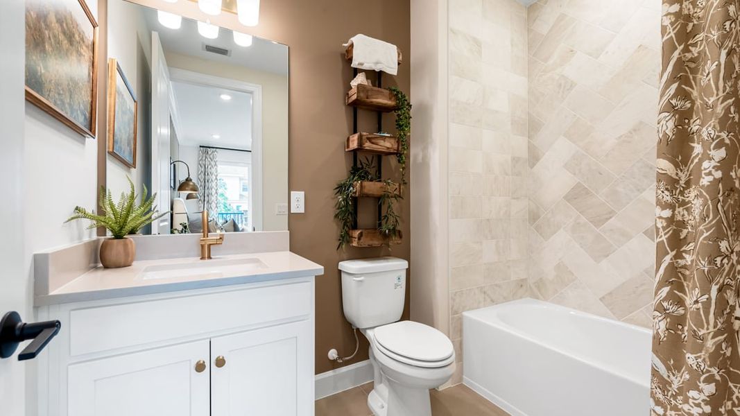 Representative furnished interior of a home built from the Marano by Taylor Morrison in Esplanade by the Islands Coach Homes, Naples (Image 18). Representative furnished interior of a home built from the Marano by Taylor Morrison in Esplanade by the Islands Coach Homes, Naples (Image 18).