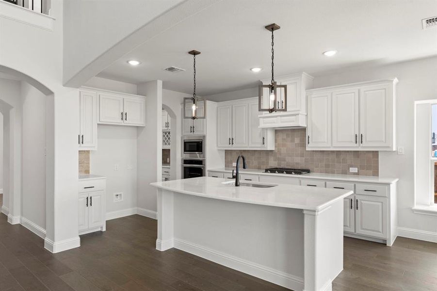 Furnished interior view inside a new home in Lovers Landing, Forney (Image 21).