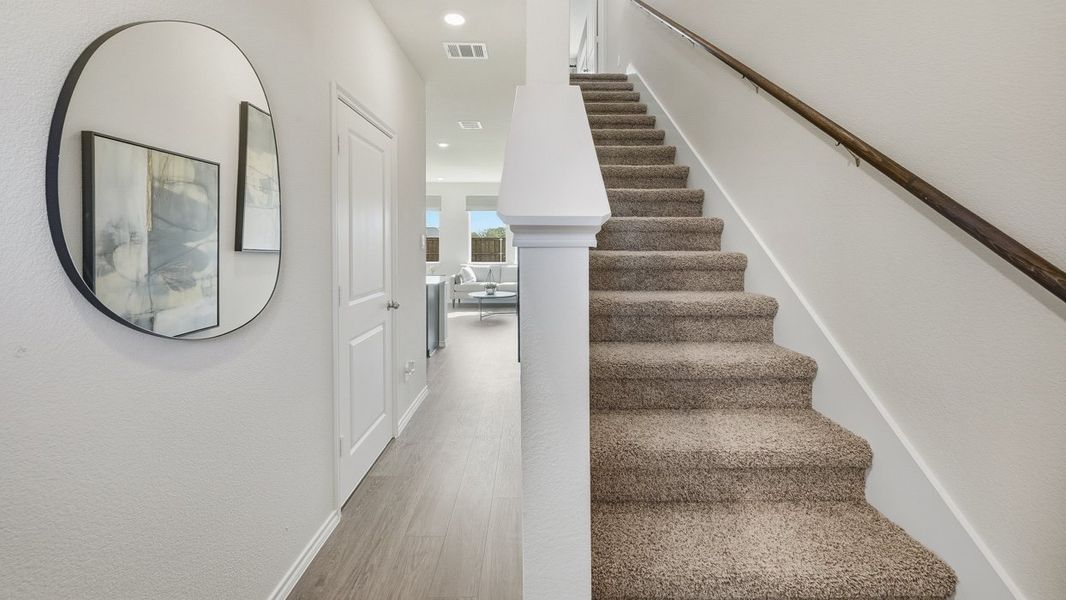 Representative unfurnished interior of a home built from the Argentina by D.R. Horton in Arbor Trails South, Princeton (Image 21).