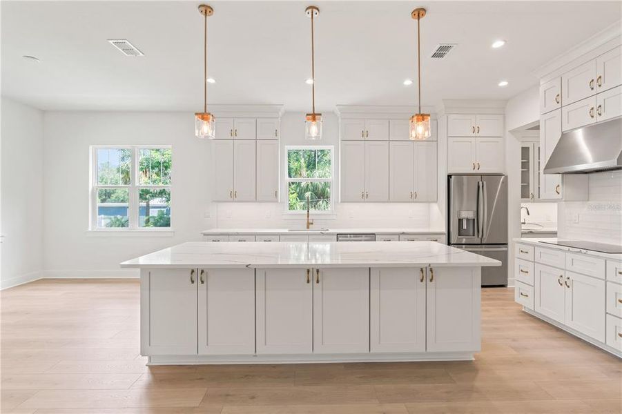 Furnished interior view inside a new home in , Tampa (Image 27).