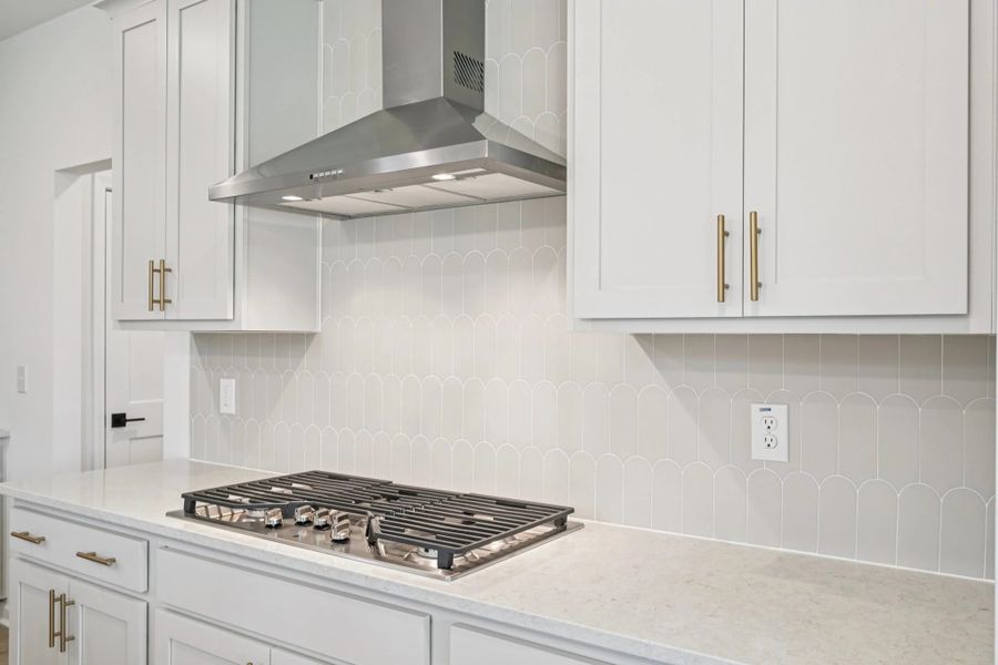 Kitchen featuring the AW Collection® Serene - Clean lines and earthy textures define the space.