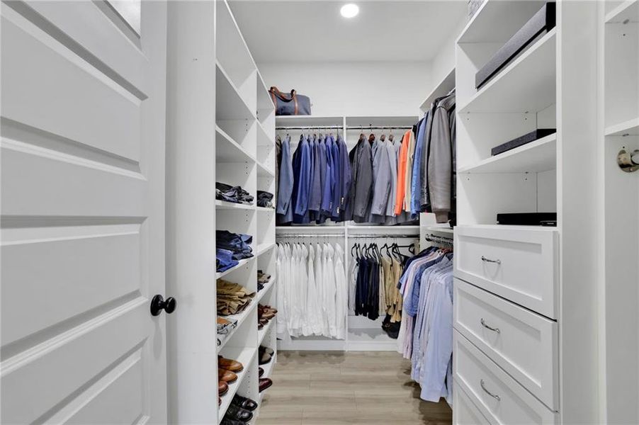 Furnished interior view inside a new home in , Monroe (Image 52).