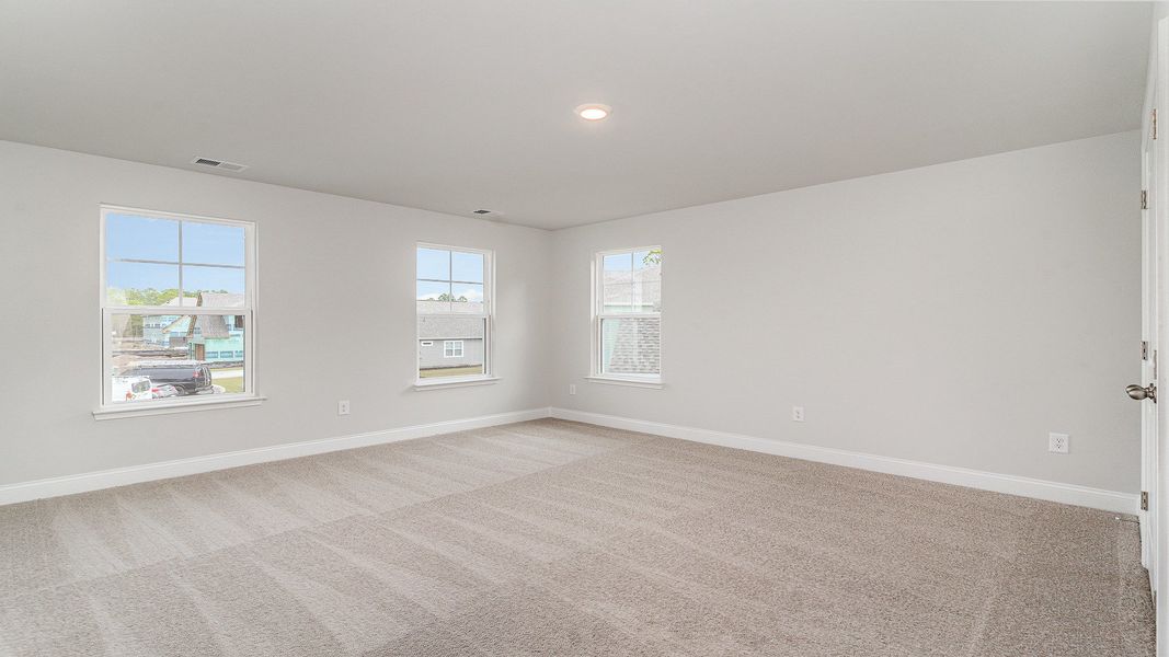 Representative unfurnished interior of a home built from the WESTERLY by D.R. Horton in Livingston Woods, Irmo (Image 28). Representative unfurnished interior of a home built from the WESTERLY by D.R. Horton in Livingston Woods, Irmo (Image 28).