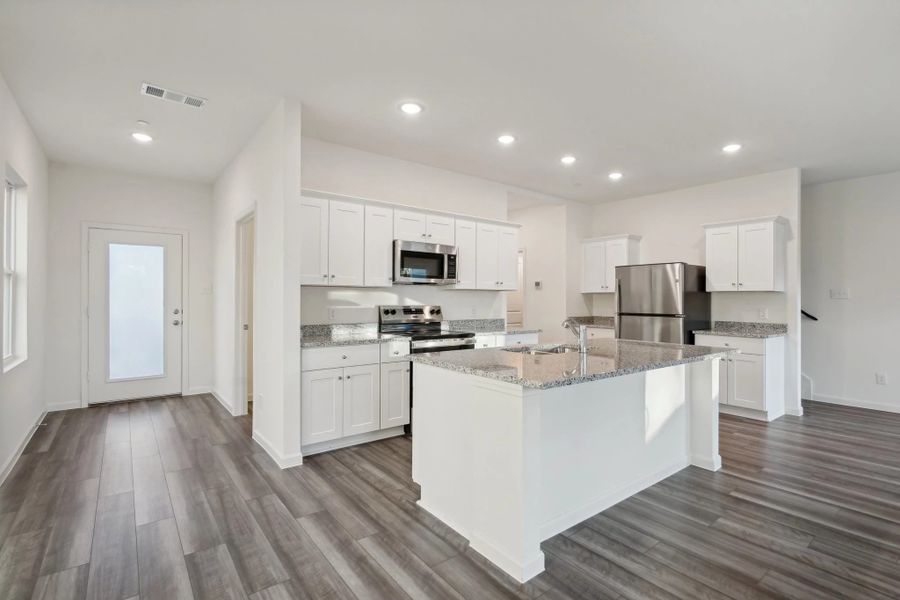 Representative furnished interior of a home built from the Crescent by Starlight Homes in Coyote Meadows, Anna (Image 10).