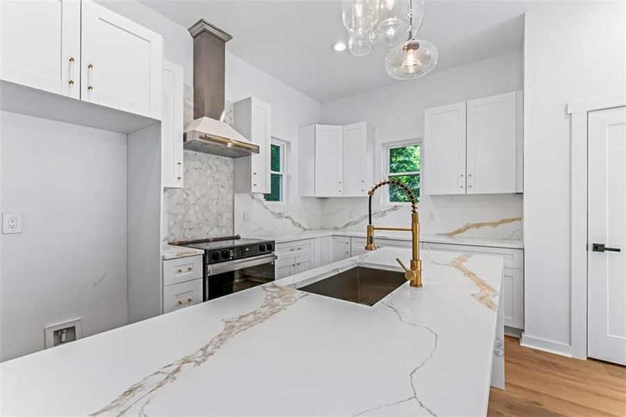 Furnished interior view inside a new home in , East Point (Image 7). Furnished interior view inside a new home in , East Point (Image 7).