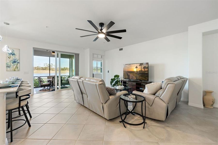 Furnished interior view inside a new home in , Punta Gorda (Image 19).