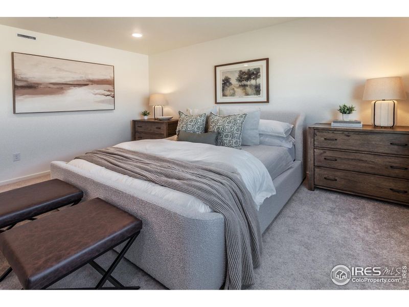 EXAMPLE PHOTO: MASTER BEDROOM